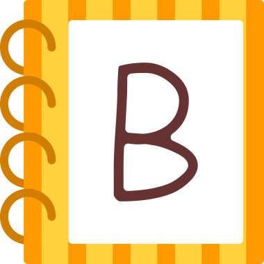 harf b vektör illüstrasyonu