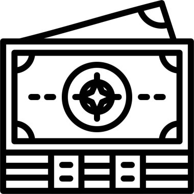 Para kartı. Web simgesi