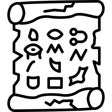 harita navigasyon gps simgesi ana hat biçiminde