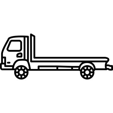 kamyon simgesi çizimi