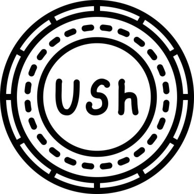 Bozuk para. Web simgesi basit illüstrasyon