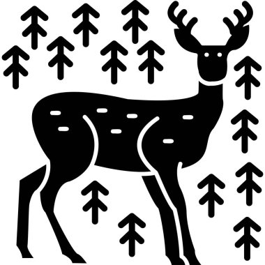 Orman geyiği simgesi