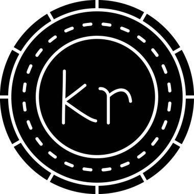 Rublesi para birimi simgesi, vektör çizim