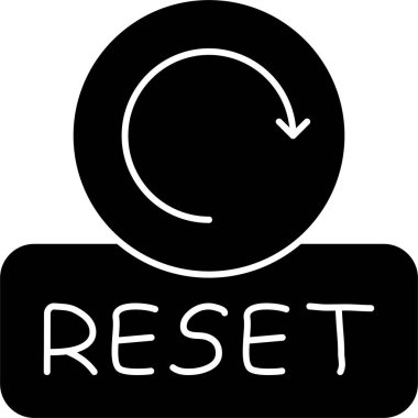 Düz vektör simgesini tazele