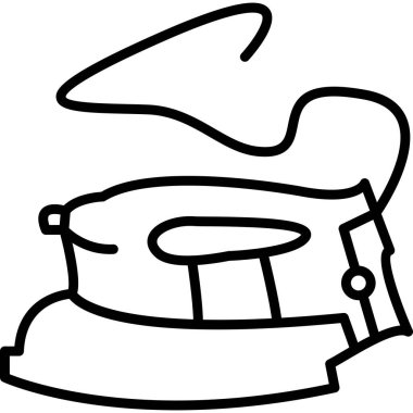 Demir simgesi, basit vektör çizimi