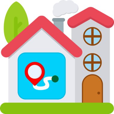 bina konumu ev simgesi