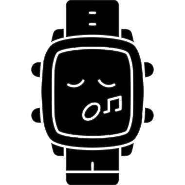 sevimli bir illüstrasyon, bir saat, bir vektör