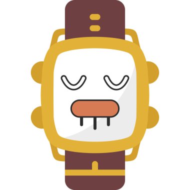 Bir termometrenin soğuk renk düz simgesi