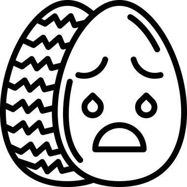 Yumurta Surat simgesi, dış hat biçimi