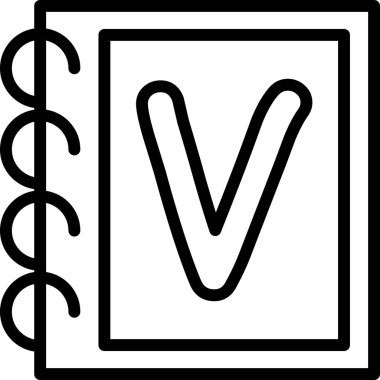 Bir araba simgesinin vektör illüstrasyonu