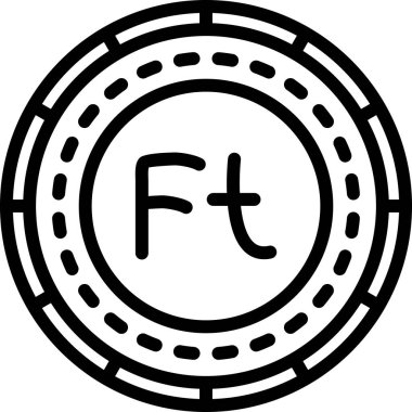 Para birimi simgesi ana hat biçiminde