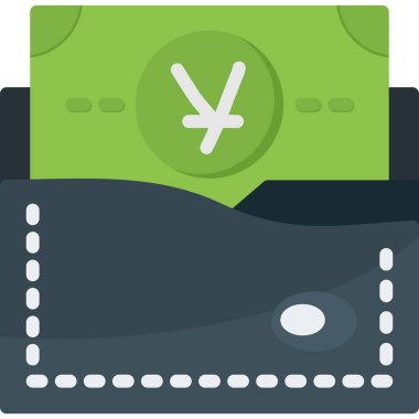 nakit dolar nakit ikonu doldurulmuş taslak biçimi