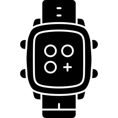 Smartwatch simgesi, basit biçim