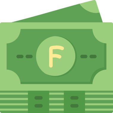 fatura dolar simgesi düz stil