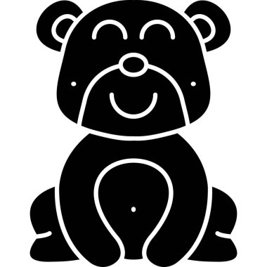 ayı web vektör illüstrasyonu