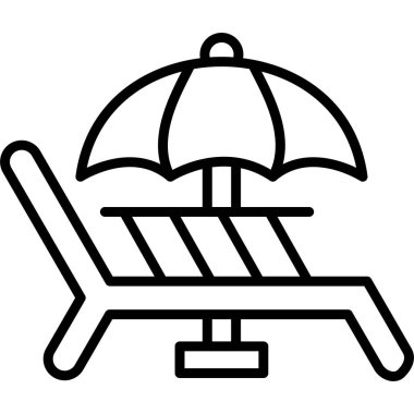 parasparasparasşemsiye simgesi vektör çizimi çizimi