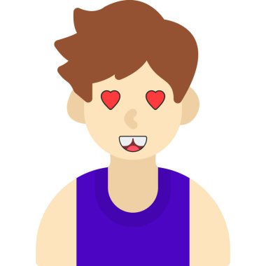 izole adam çizgi film vektör çizim grafik tasarımı