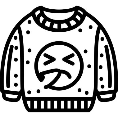 Kumaş ceket simgesi, taslak biçimi