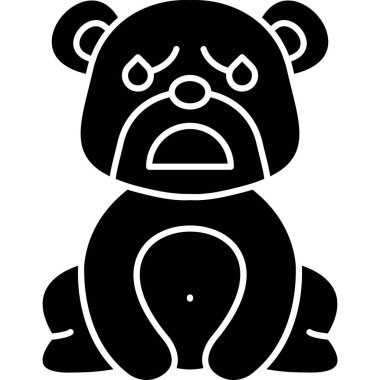 bebek oyuncağı, vektör çizimi