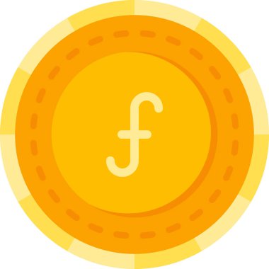 Sikke Simgesi vektör illüstrasyonu