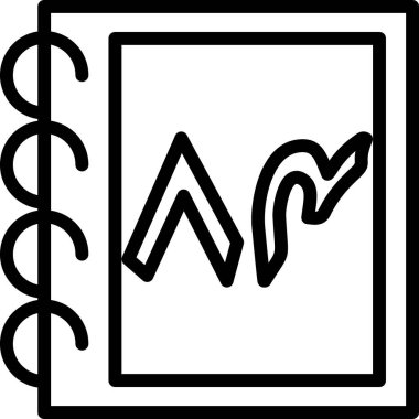 kitap eğitimi öğrenme simgesi ana hatlarıyla