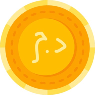 Bozuk para. Web simgesi basit illüstrasyon