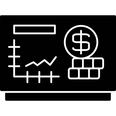 iş simgesi vektör illüstrasyonu