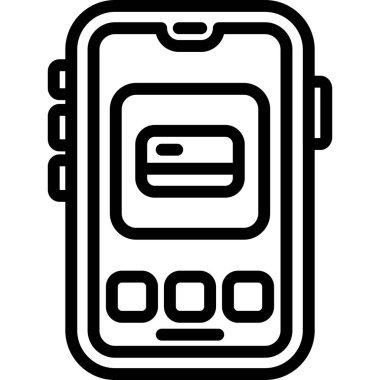 akıllı telefon vektör simgesi