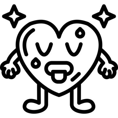 Aşk aşk ikonu - romantizm kategorisi