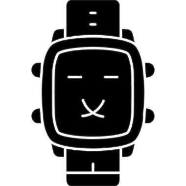 Yüz. Web simgesi basit illüstrasyon