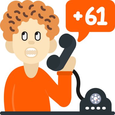 911 'i arayın. Çizgi film.