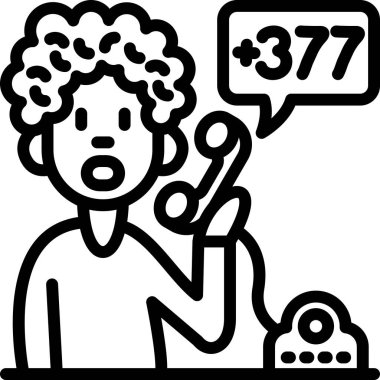 çağrı merkezi müşteri simgesi