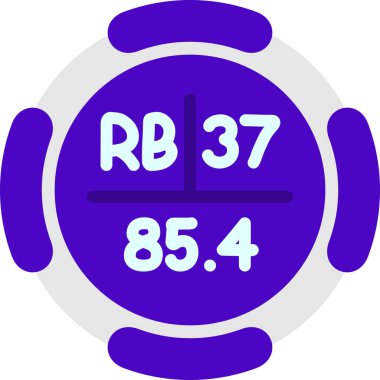 saat vektör simgesi modern illüstrasyon