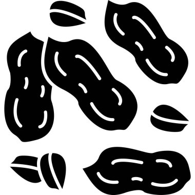 Fasulye ikonu ana hatlarıyla.