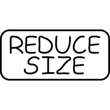 beyaz arkaplandaki pulu küçült