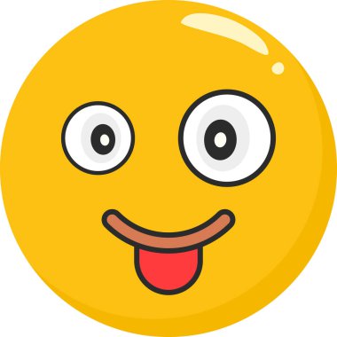 Emoji duygu simgesini düz bir şekilde karşıla