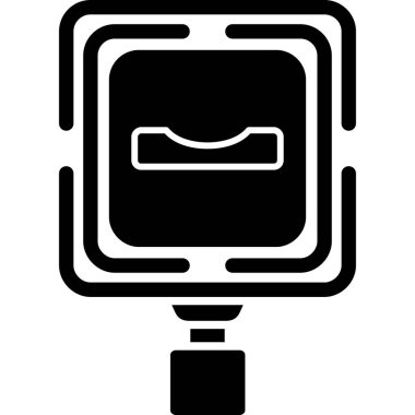 Kamera. Web simgesi basit tasarım