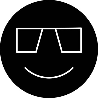 Gülümsemenin vektör çizimi