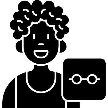 Evlat. Web simgesi basit illüstrasyon