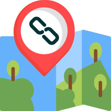 konum haritası konumu simgesi