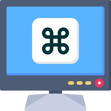 Bilgisayar kutsal kişilerin resmi. Web Tasarım