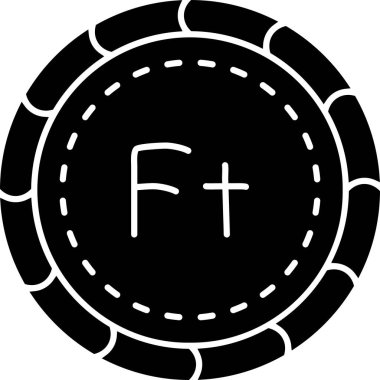 Kumarhane çipleri simgesi, basit biçim