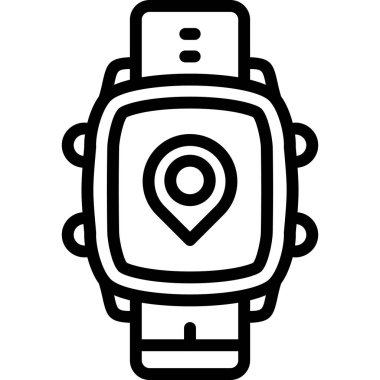 GPS konum simgesi, özet biçimi