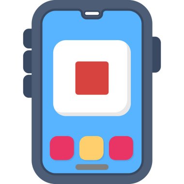 Cep telefonu. Basit tasarım