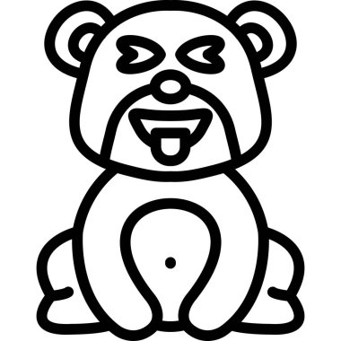 Ayı Çin Yeni Yıl ikonu