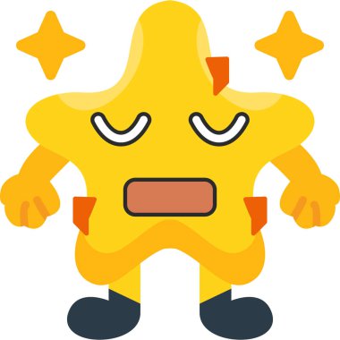 Yıldızlı bir çizgi film karakteri.