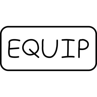 Beyaz arkaplan üzerindeki kelime için tek bir harfin vektör illüstrasyonu.