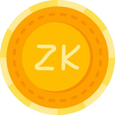 Bozuk para. Web simgesi basit illüstrasyon