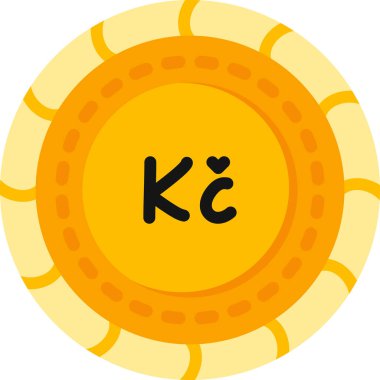 Bozuk para. Web simgesi basit illüstrasyon