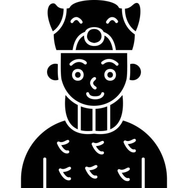 Erkek simgesi, vektör illüstrasyonu